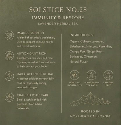 Solstice No. 28
Solstice Immunity & Restore