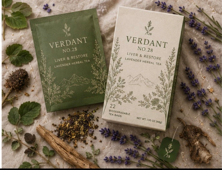 VERDANT N0.28  
Verdant Liver & Restore