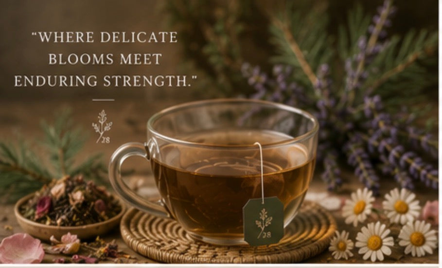 PETAL & PINE N0.28                         Women’s wellness - Balance & Restore