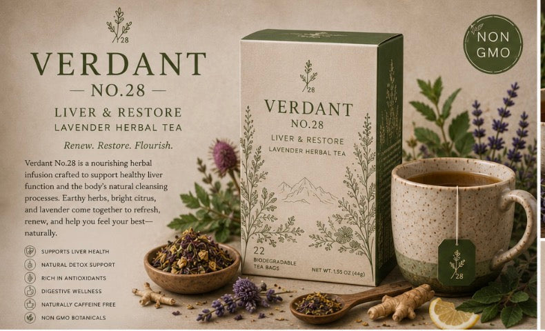 VERDANT N0.28  
Verdant Liver & Restore